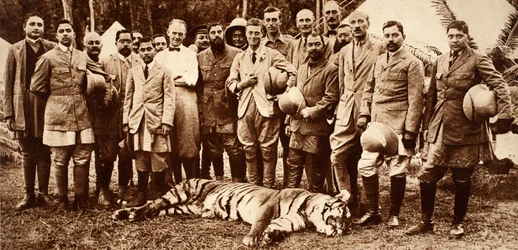 Le premier tigre du roi Édouard VIII, 1921